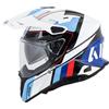Airoh Commander 2 kip Casco Enduro unisex bianca