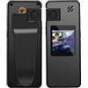 OPFVUJIKX Fotocamera corporea, A32 Full 1080P HD Mini videocamera indossata dal corpo Cam della polizia piccola girevole a 180 ° for bici Sport DV DVR for auto per la Sicurezza, il Lavoro(With 32GB TF Card)