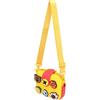 ASHATA Borsa a Tracolla da Donna, Borsa a Tracolla con Tracolla Larga Regolabile, Custodia per Fotocamera per Bambini Cartone Animato Multi Colore Buffer Custodia Borsa a Tracolla a (Giallo)