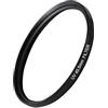 Kfwfuaee Filtro protettivo professionale da 37/40,5/43/46/49/52/55/58/62/67/72/77/82 mm, facile installazione per accessori per fotocamera, filtro per fotocamera a telaio sottile
