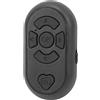 ASHATA Scorrimento delle Dita, Telecomando del Telefono, 32,8 Piedi Wireless BT4.0 Carica a Mani Libere di Tipo C Otturatore Remoto per L'app per Girare le Pagine dei Selfie (Nero)