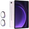 SHSJYA Pellicola protettiva in vetro temperato per Samsung Galaxy Tab S9 / S9Plus / S9FE / S9FEPlus / S9Ultra, antigraffio, anti-impronte, facile installazione (colori, per Tab S9FE)