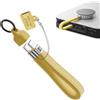 Generico Type C Adapter for Travel - Portable Data Transefer | Type C Male to Female Flexible USB Cable | for Tablet Notebook Phone Home Office Business Work Daily Travel
