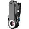 Tangxi Lente per Microscopio per Telefono 40X 80X 120X Rotella Zoom a 4 Livelli Commutazione di 3 Secondi 92+ CRI Microscopio Portatile a Doppia Luce con Clip Universale per Smartphone