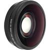 Limtula Lente grandangolare trasparente per Action 6 Camera Fov La lente potenziante espande la vista a 185 gradi Superfici resistenti ai graffi Ampio angolo