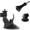 Generico Compatibile con GoPro il supporto da auto a ventosa con treppiede e adattatore for supporto telefono(Kit 2)