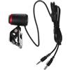 Toddmomy Webcam per Computer USB 640x480 in Abs Microfono Integrato | Rotazione a 360 Gradi, Sensore Cmos e Chip Dsp senza Driver, per Videoconferenze e Corsi Online