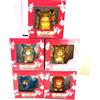 SHINE Pokemon AG Pikachu Minun Plusle Mudkip Torchic Coin Bank Tokai Kogei 5 Set Raro