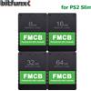 Bitfunx Fortuna FMCB Scheda di memoria McBoot gratuita per console di gioco Sony Playstation2 PS2 Slim