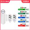 KERUI Sensore di Allarme Senza Fili per Porte/Finestre 300ft 120dB Antifurto Telecomando Intelligente per Bambini Armadietto di Sicurezza Sicurezza Domestica