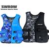 SWROW Giubbotto di salvataggio in neoprene per bambini adulti Sport acquatici portatili Galleggiabilità Nuoto Giubbotto di salvataggio Kayak Surf Pesca Gilet galleggiante 2023