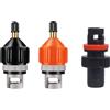 FOCPOT SUP Tavola da surf Adattatore per pompa d'aria Gonfiabile Stand Up Paddle Board Gommone Kayak Valvola Compressore per pneumatici Convertitore Ugello da surf