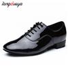 TangDuoYa Scarpe da ballo latino per salsa tango da uomo Scarpe da ballo moderne in pelle Tacchi quadrati 2,5 cm Adulti Bambini Ragazzi Scarpe da ballo per feste Uomo