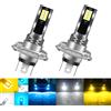 KEVANLY 2PCS H4 H8 H11 H7 Led Fendinebbia H1 H3 9005 HB3 HB4 9006 LED Lampada per auto Super Bright Day Running Light Auto Faro 6000K Bianco