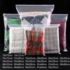 TETP 10 pz 12 fili Trasparente Borsa Con Cerniera Casa Da Viaggio Panno T-shirt Sciarpa Bambola Imballaggio di Stoccaggio Con Foro D'aria Richiudibile Auto Sigillante