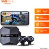NONE Vantrue F1 Moto 4K Dash Cam anteriore e posteriore GPS Full Body Impermeabile Wi-Fi 160 ° Controller cablato grandangolare in modalità parcheggio 24 ore