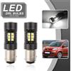 NEWM 2x Canbus LED DRL Lampadine di marcia diurna per Fiat Panda MK3 312 2012-2022 P21/5W BAY15D 1157 Luci diurne per parcheggio automatico