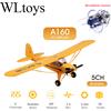 WLTOYS Vendita calda RC Aereo RTF 2.4G Motore Brushless 3D/6G Aereo di Controllo Remoto Wltoys A160 Aggiornato J3-CUB Pronto per Volare