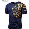 BOXDAQ Maglietta tigre da uomo moda 3d maschile manica corta Street Casual sport top oversize o-collo Pullover camicia estate uomo abbigliamento