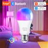 COOLO Tuya Bluetooth Lampadina Intelligente E27 Dimmerabile RGBCW Lampadine Intelligenti AC 220 V-240 V Lampade Intelligenti Funziona con Tuya Smart Life