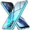 NONE Custodia per telefono antiurto trasparente di lusso per Motorola Moto G52 G72 G35 G04 G14 G24 G34 G54 G84 G85 G75 G56 G86 5G Cover trasparente