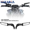 HVLMHA Per YAMAHA MT 07 MT07 MT 09 MT09 SP MT 10 MT10 SP specchietti moto Stealth Winglets Mirror kit per ruotare specchi regolabili