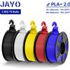 JAYO PLA + Aggiornamento del filamento 2.0 5 rotoli PLA più Resistenza del filamento della stampante 3D Materiale di stampa 3D per FDM Nessun groviglio