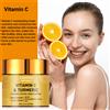 REAROYA Curcuma Vitamina C Crema per il viso Retinolo Idratante Rassodante Ialuronico Schiarente Riparatore Liscio Cura della pelle Creme sbiancanti