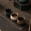 PDQ Tazza da tè in gres fatta a mano in stile giapponese Set da tè Kung Fu Tazza da tè Piccola tazza singola Tazza da strada silenziosa in stile antico Tazza da tè