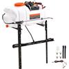 SucceBuy ATV Spot Spruzzatore 15,9 Gal/60 L ATV/UTV Spruzzatore per trasmissione con braccio ugello Pompa 12 V Spruzzatore per erbacce con serbatoio dell'acqua Bianco