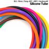 NONE Tubo in silicone da 2 m diametro esterno 4 mm 5 6 7 8 9 10 12 16 mm Tubo flessibile in gomma per uso alimentare Tubo per bevande analcoliche Connettore per acqua Impianto idraulico colorato