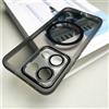 BRJHZ Custodia magnetica di lusso in silicone per Motorola Moto G15 G05 G35 G75 G85 G84 G53 G24 G14 G34 G54 E14, cover trasparente antiurto
