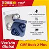CMF BY NOTHING Versione globale degli auricolari CMF Buds 2 Plus senza fili Driver LCP da 12 mm 50 dB ANC ibrido Hi-Res LDAC Resistenza all'acqua e alla polvere IP55