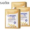 NONE 5/10/20/30pcs SADOER Collagene Maschera per il viso Rassodante Idratante Riparazione Schiarente per la cura della pelle Maschera per il viso Maschere per il viso Cura della pelle