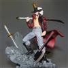 Bandai 15 CM ONE PIECE Anime Figure Eagle eye Dracule Mihawk Figura Top War PVC Action Figure Modello Giocattoli Ornamenti Ventole delle bambole Regali