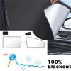 NONE 100 Ombrelloni parasole per auto oscuranti Coperture parasole Tende magnetiche estive per finestre Protezione dai raggi UV Lato anteriore anteriore posteriore
