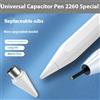 NONE Penna capacitiva universale silenziosa 2260 Punta di ricambio dedicata per telefoni cellulari e tablet Android, penna capacitiva 2260 Dedica