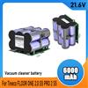 CFGOTA Batteria di ricambio da 21,6 V 6000 mAh per Tineco FLOOR ONE 2.0 S5 PRO 2 S5 Smart S5 Scrubber per pavimenti a vapore Accessori Parti