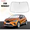 NONE RenaultCar Parabrezza Parasole Coperture Visiere Auto Finestra Anteriore Protezione Solare Per Renault Espace Arkana Captur Parasole