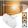 NONE Luce notturna intelligente Spina UE LED dimmerabile con sensore di movimento PIR e rilevamento della luce Risparmio energetico per scale WC corridoio