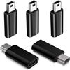 NONE Adattatore da USB C a Mini USB (2/3/5 pezzi) Testa femmina tipo C a mini testa USB maschio utilizzata per telefoni cellulari Telecamere PSP MP3GPS R