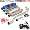 Racing isTunt Modify Sistemi completi Moto Di Scarico Fuga Tubo di Collegamento Anteriore Silenziatore DB Killer Per Yamaha TMAX 500 T-MAX 500 T MAX500 2001- 2007 Anni