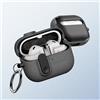 NONE Custodia protettiva con serratura di sicurezza Custodia protettiva antiurto di lusso per auricolari per Samsung Galaxy Buds 3 con gancio Per Galaxy Buds 3 Pro