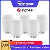 SONOFF 1-6PCS SONOFF TRVZB Zigbee Valvola termostatica per radiatore Smart Home eWeLink App Il telecomando funziona con SONOFF ZB Bridge-P