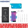 NOHON Batteria del telefono ad alta capacità per iPhone 15 Pro MAX 14 13 12 Pro 11 X XR XS 12Mini 13Pro SE SE2 SE3 Batteria ai polimeri di litio