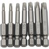 NONE 7 pezzi punte per cacciavite a stella a 5 punti 50mm S2 cacciavite a stella magnetico 1/4 "codolo esagonale T10 T15 T20 T25 T27 T30 T40