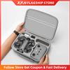 XFJI Borsa organizer da viaggio per accessori drone DJI NEO 2 Custodia rigida in pelle PU adatta per RC-N3 Custodia protettiva a tracolla remota