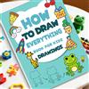 NONE Libro da disegno passo dopo passo per bambini: impara come disegnare tutto Tutorial facile per bambini, regalo creativo
