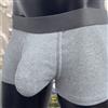 NONE Boxer da uomo in cotone con ampie tasche, comodi e molto venduti, slip sexy da uomo.