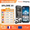 Blackview XPLORE X1 5G AI Smartphone Rugged di Alta Gamma 12GB+256GB 6,78" Android 15 120Hz 10000mAh 55W Fotocamera Principale 108MP IP68 WiFi6